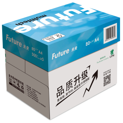 未来A4/80g复印纸*5包/箱